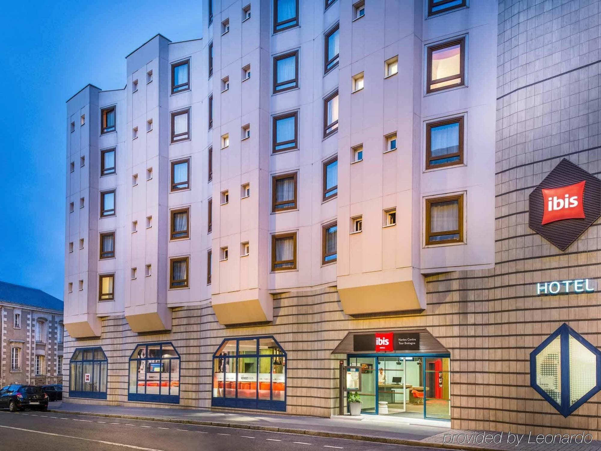 南特中心布列塔尼宜必思旅游酒店 外观 照片